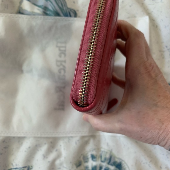 Chanel Pink Quilted Leather Zip Wallet - Picture 5 of 11